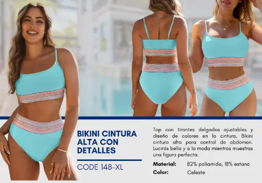 [Traje de Baño Para Mujer Extra Large Elite Swim XL-148] Traje de Baño Para Mujer Extra Large Elite Swim XL-148