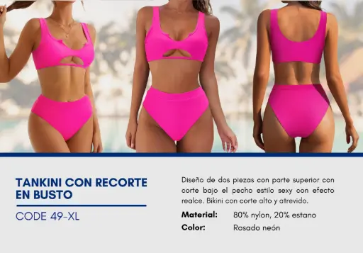 [Traje de Baño Para Mujer Extra Large Esencial Swim XL-49] Traje de Baño Para Mujer Extra Large Esencial Swim XL-49