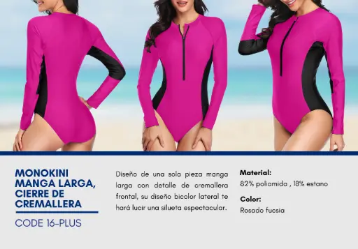[Traje de Baño Para Mujer PLUS Elite Swim PLUS-16] Traje de Baño Para Mujer PLUS Elite Swim PLUS-16