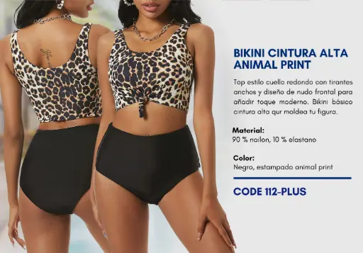 [Traje de Baño Para Mujer PLUS Superior Swim PLUS-112] Traje de Baño Para Mujer PLUS Superior Swim PLUS-112