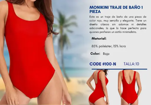 [Traje de Baño Para Niña 10Y Kids Swim N-100] Traje de Baño Para Niña 10Y Kids Swim N-100